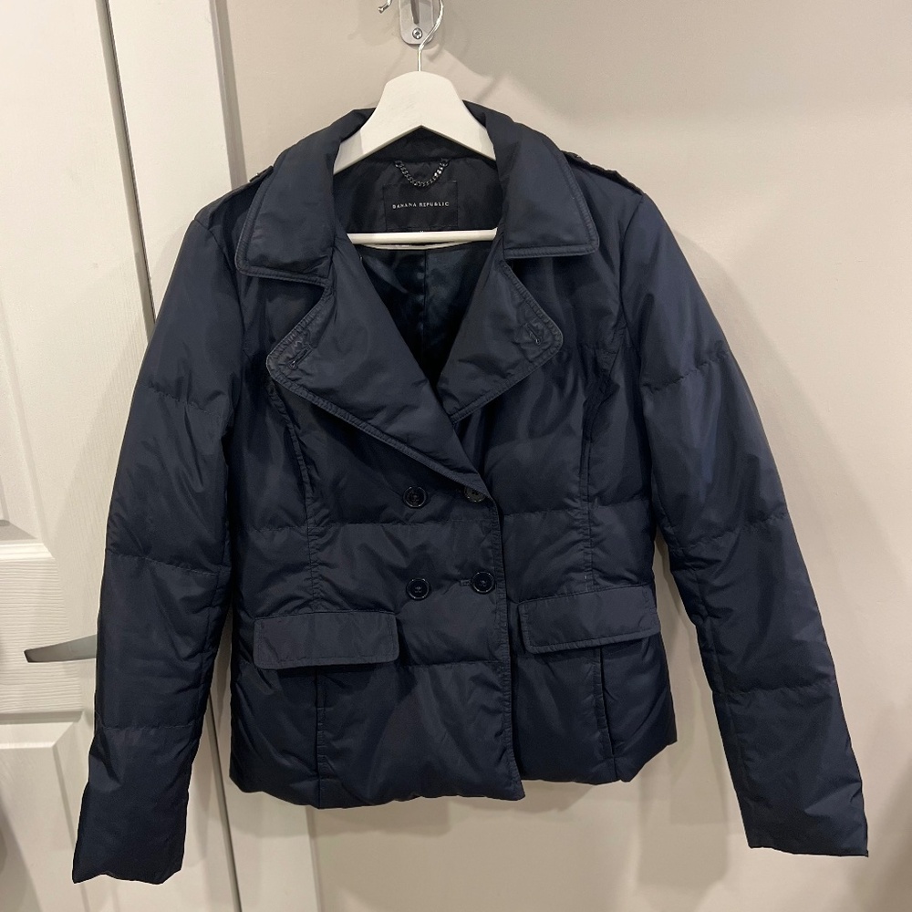 puffer blazer coat